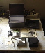 Jazz DV179 camera with accessories